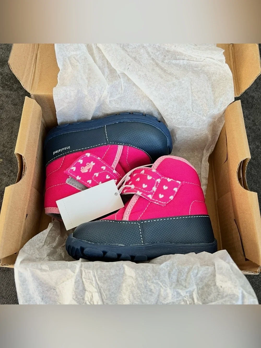 NIB See Kai Run Toddler Insulated Winter Boots Size 6